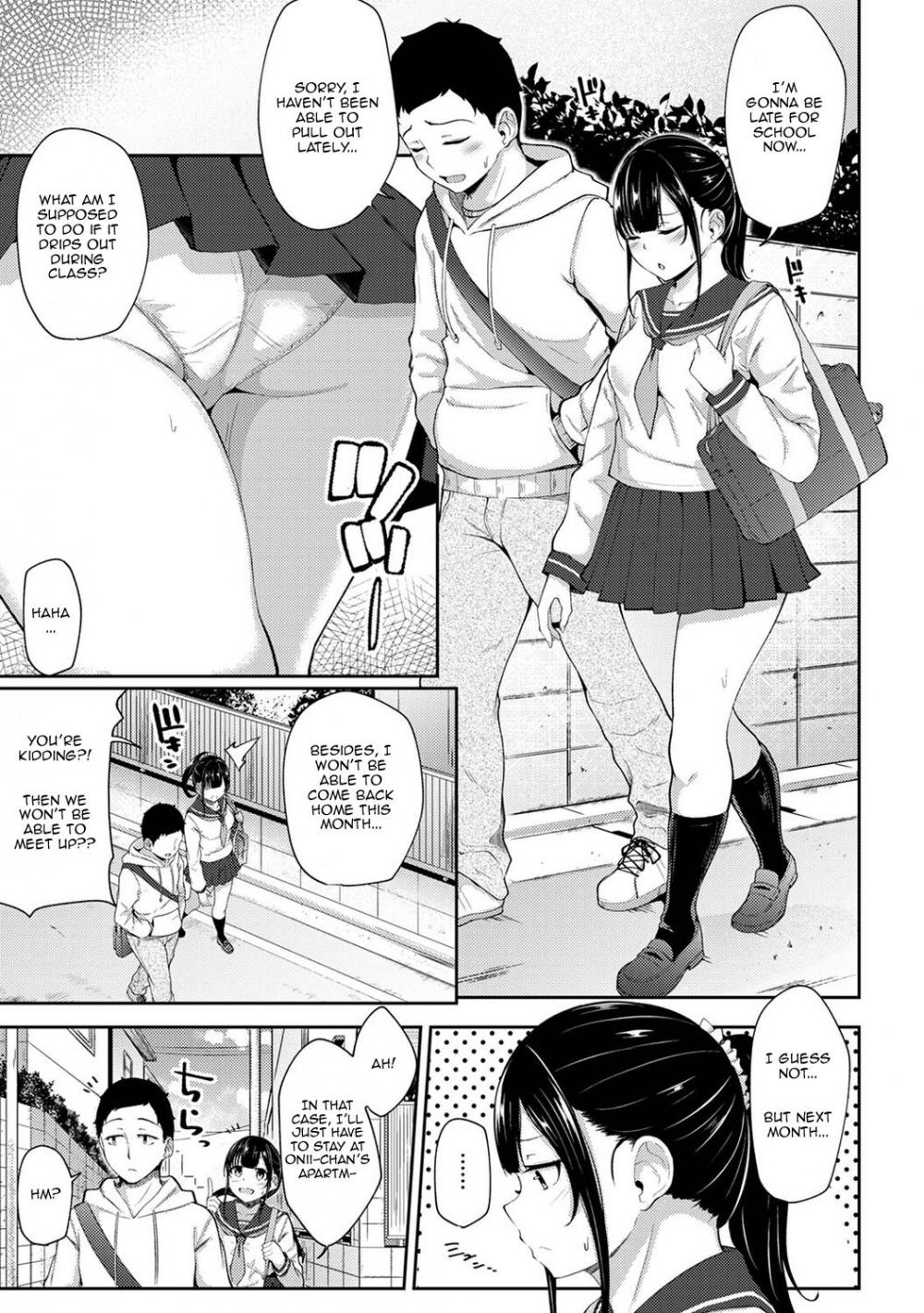 Hentai Manga Comic-I Woke Up To My Naked Apron Sister and Tried Fucking Her-Chapter 4-1